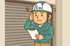 エイワくん悩み中