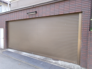 ④電動式ワイドアルミシャッター（電動式）2