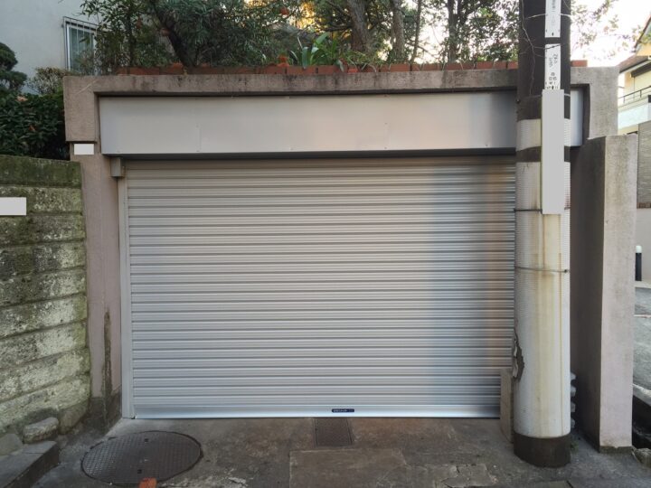 株式会社エイワシャッター広陵町　ガレージシャッター取替え工事の画像