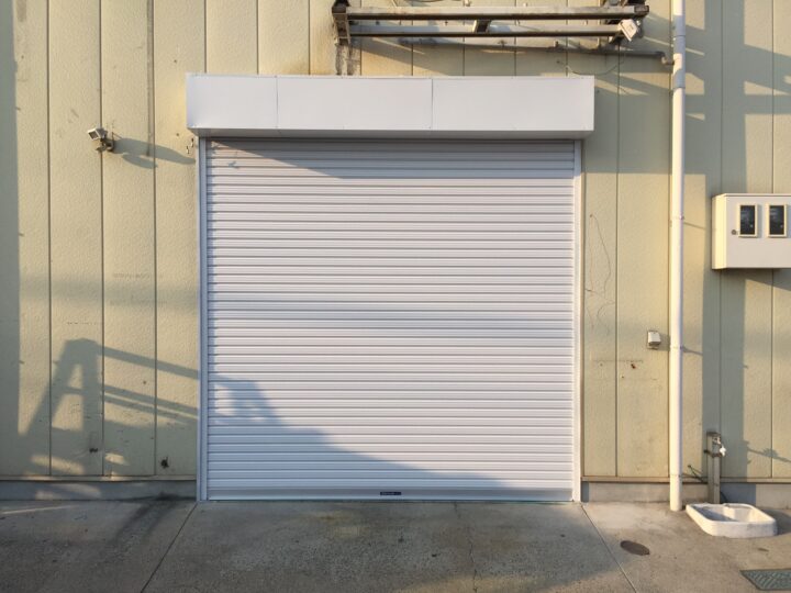 株式会社エイワシャッター大阪狭山市　工場シャッター取替え工事の画像