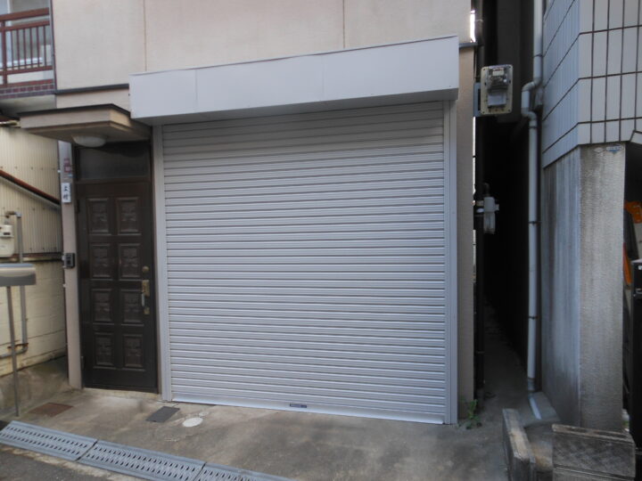 熊取町　株式会社エイワシャッター　ガレージシャッター取替工事の画像