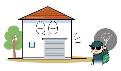 防犯対策の画像