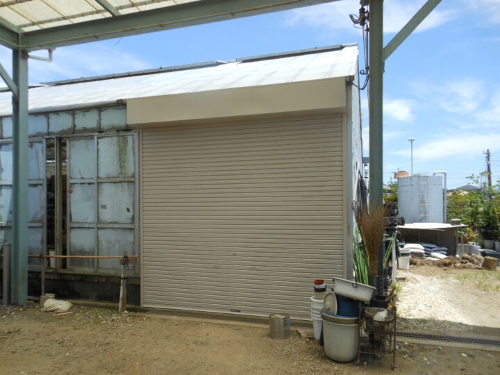 茨木市　株式会社エイワシャッター　軽量シャッター取替え工事の画像
