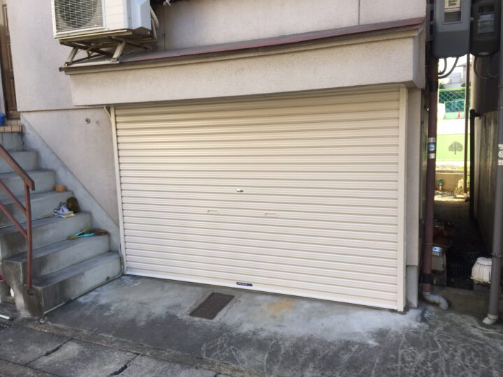 大和高田市　株式会社エイワシャッター　軽量シャッター交換工事の画像