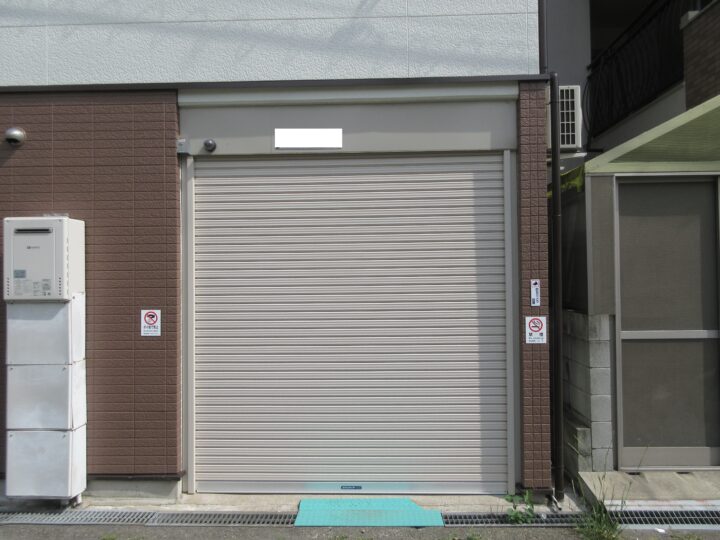 株式会社エイワシャッター　大和高田市　電動シャッター交換工事の画像