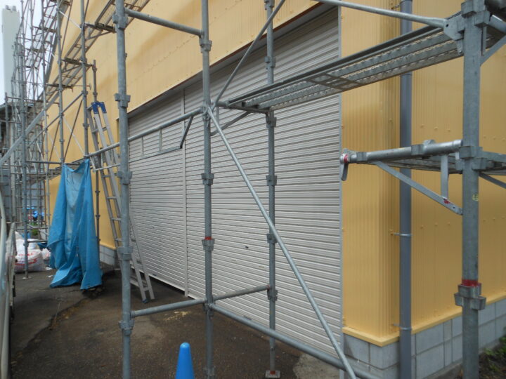 福島区　株式会社エイワシャッター　軽量シャッター取付け工事の画像