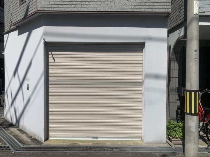 西淀川区　株式会社エイワシャッター　電動シャッター交換工事の画像