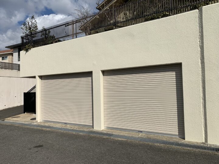 吹田市　株式会社エイワシャッター　ガレージシャッター交換工事の画像
