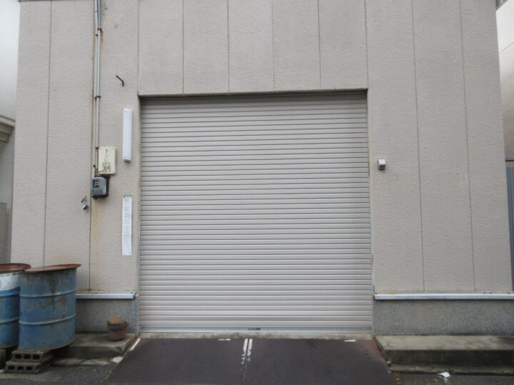 株式会社エイワシャッター 堺市堺区 電動シャッター取替え工事の画像