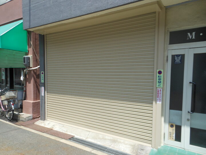 株式会社エイワシャッター 住吉区 倉庫電動シャッター交換工事の画像