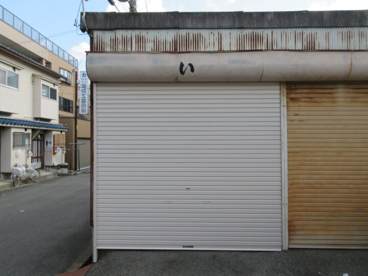 株式会社エイワシャッター 東住吉区 軽量シャッター取替え工事の画像