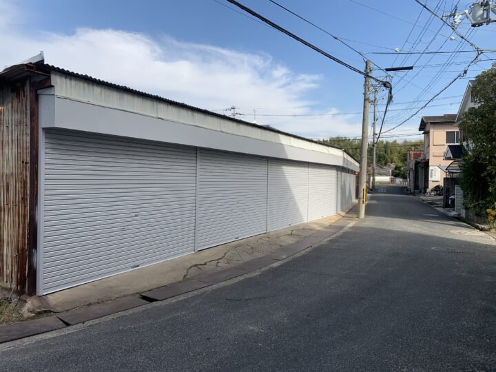 株式会社エイワシャッター岸和田　ガレージシャッター取替え工事の画像